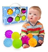 Vintage? 4 sensorische Bälle für Kleinkinder, für Handmassagen, zum Fangen, Spielzeug für Kleinki...