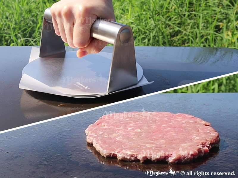 Meykers Smash Burger Press 6.3” Burger Smasher for