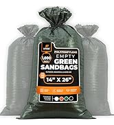 Woven Polypropylene Sand Bags for Flooding, Gravel - 14