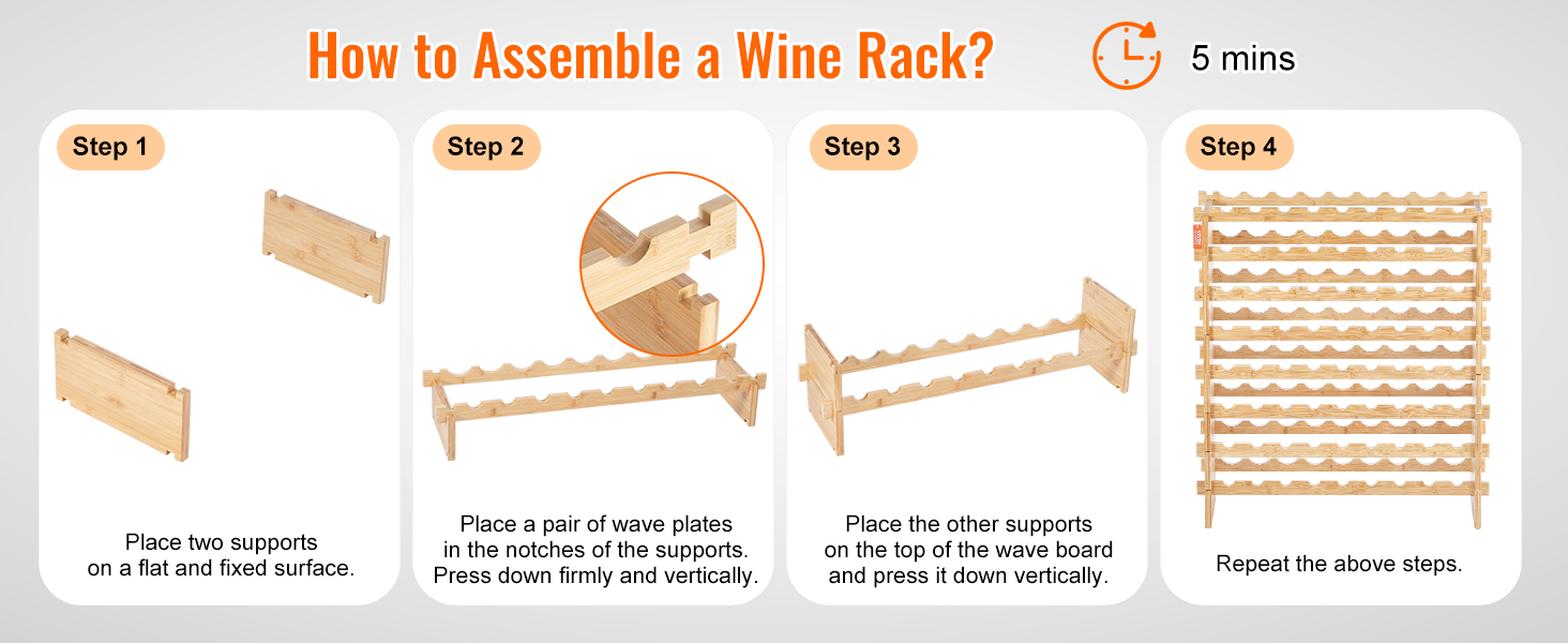 wine rack modular