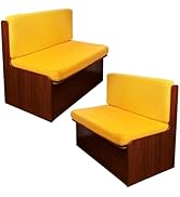 NILUOH RV Dinette Cushion Covers,Jacquard Camper Cushion Slipcovers Replacement Sofa Cushions Was...