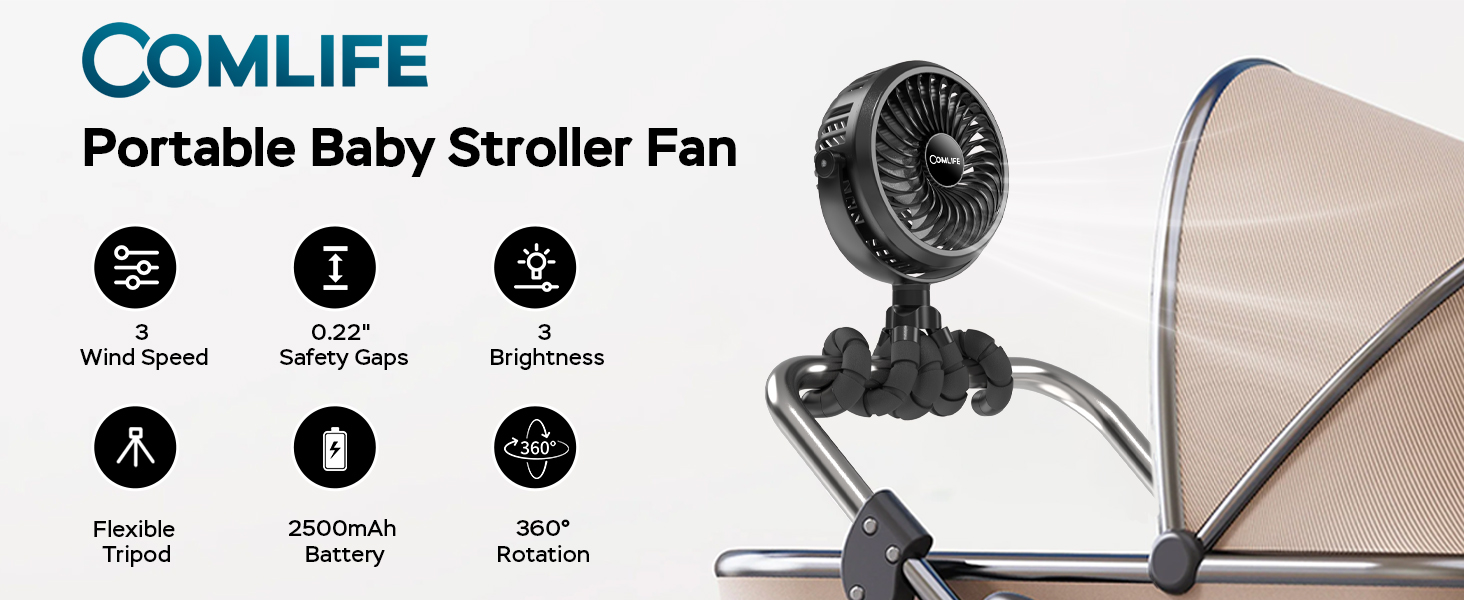 baby stroller fan