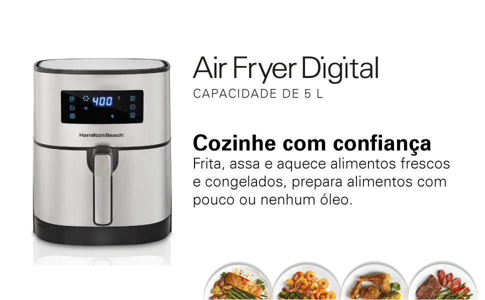Air Fryer, Fritadeira 5L