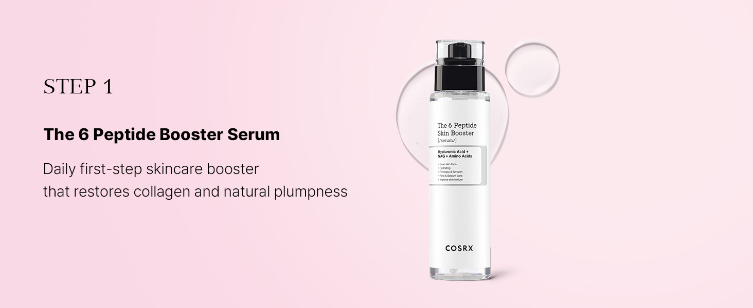 Step 1_Daily first-step skincare booster that restores collagen and natural plumpness