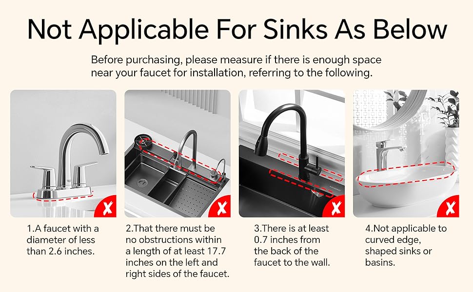 kitchen sink splash guard clear
