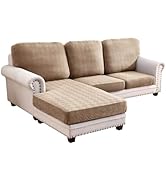 Deep Dream Sectional Couch Covers 6 Pieces, Stretch Couch Cushion Covers, L Shaped Washable Sofa ...