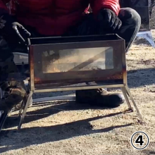 Amazon.co.jp: 笑's フォールディング薪ストーブ 焚き火の箱G-neo SHO