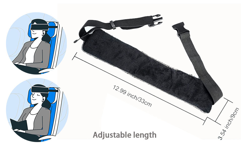 Airplane Head Straps and Car Head Support Band
