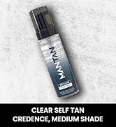 Get a streak-free self tan with MANTAN’s clear mousse, enriched with aloe for smooth skin.