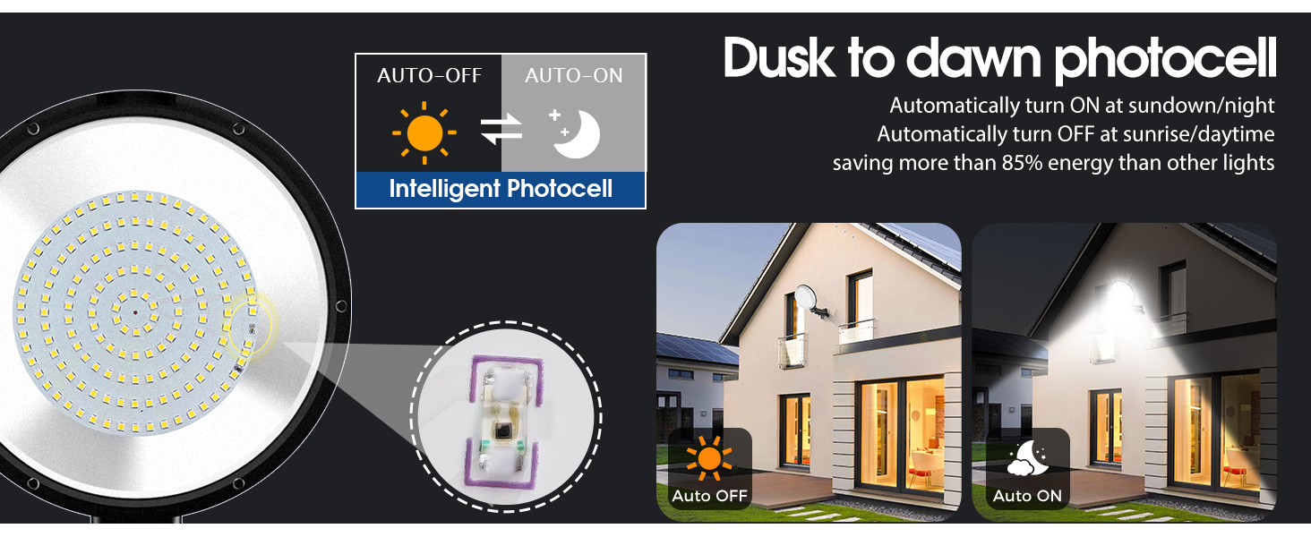 dusk to dawn outdoor light