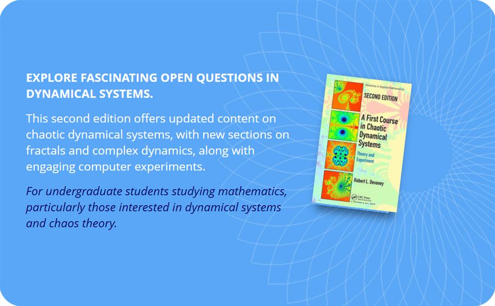 洋書 CHAOTIC DYNAMICAL SYSTEMS 3rd Ed Devaney A First Course In Chaotic Dynamical Systems: Devaney, Robert