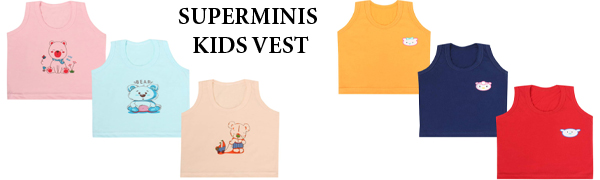 SPN-BFCE baby sando kids tank tshirt kids vest Baniyan Inner Wear sleeveless