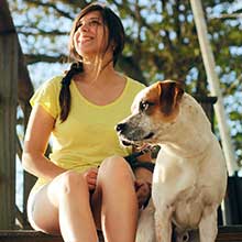 100 ft dog cable for yard