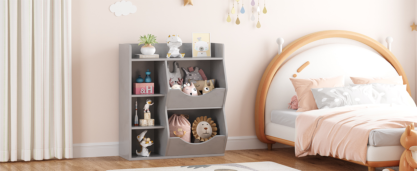 Kids Toy Storage Cabinet