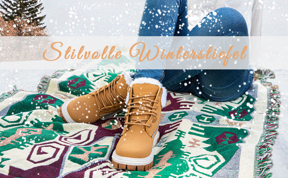 Winterstiefel Damen Gefüttert