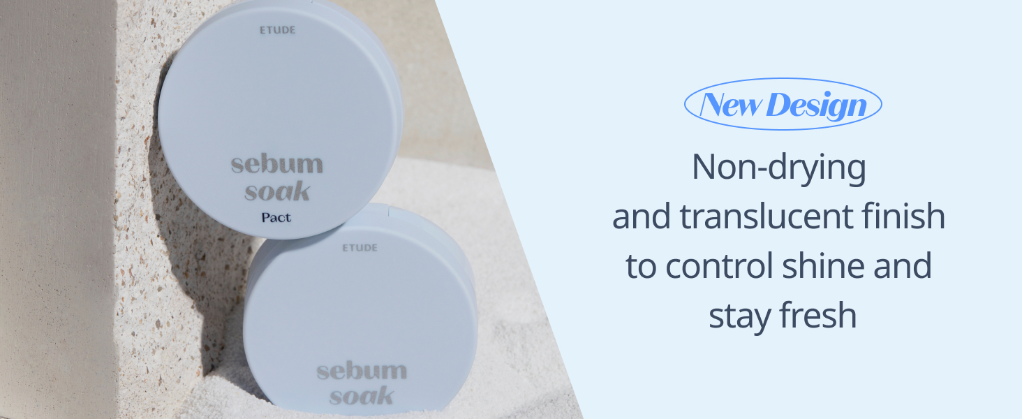 ETUDE sebum soak pact