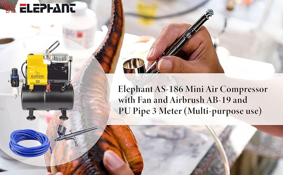 Piston Type Mini Air COmpressor with Fan SPN-MC368P