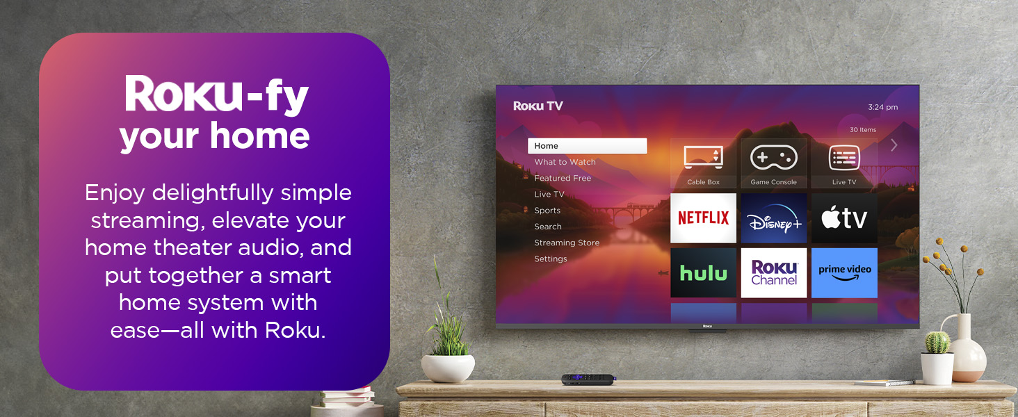 Roku Smart Home Indoor Smart Plug, 1Pack WiFi Smart Plugs Works with