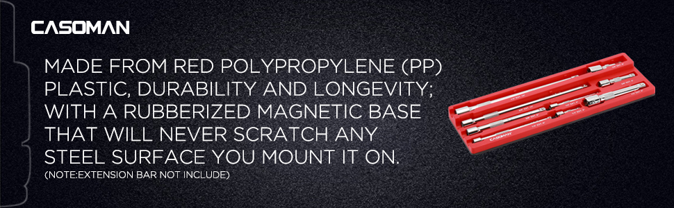 Made from red polypropylene (PP) plastic, durability and longevity