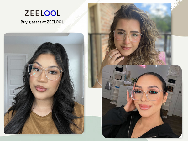 Amazon.com: Zeelool Readers Retro Rectangle Reading Glasses