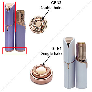 flawless facial hair remover refills