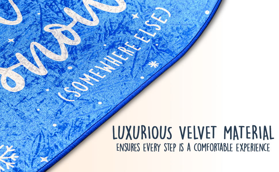 MAINEVENT Merry and Bright Doormat 28x17 Inch, Merry and