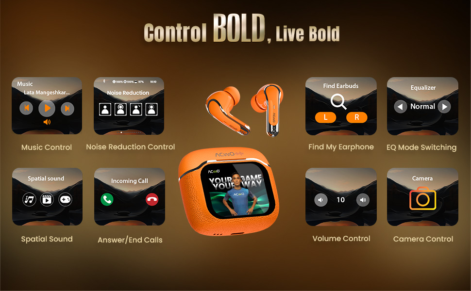 Music control Noise reduction control