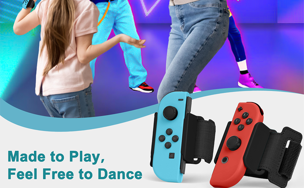 Narati 2 Size Wristbands for Just Dance 2024/2023/2022/2021