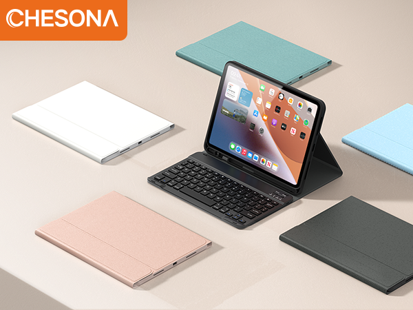 Amazon.com: CHESONA for iPad Air 11 Inch Case with Keyboard