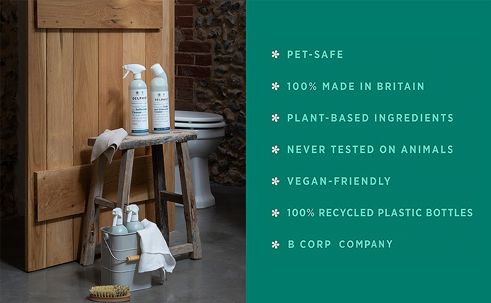 Delphis Eco bathroom cleaner benefits