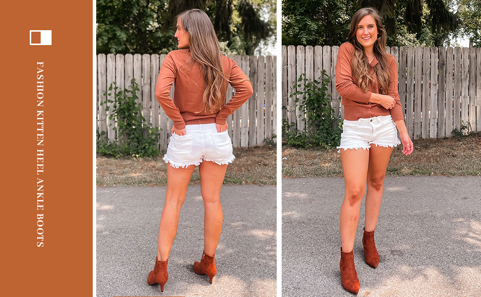 pointed toe ankle boots