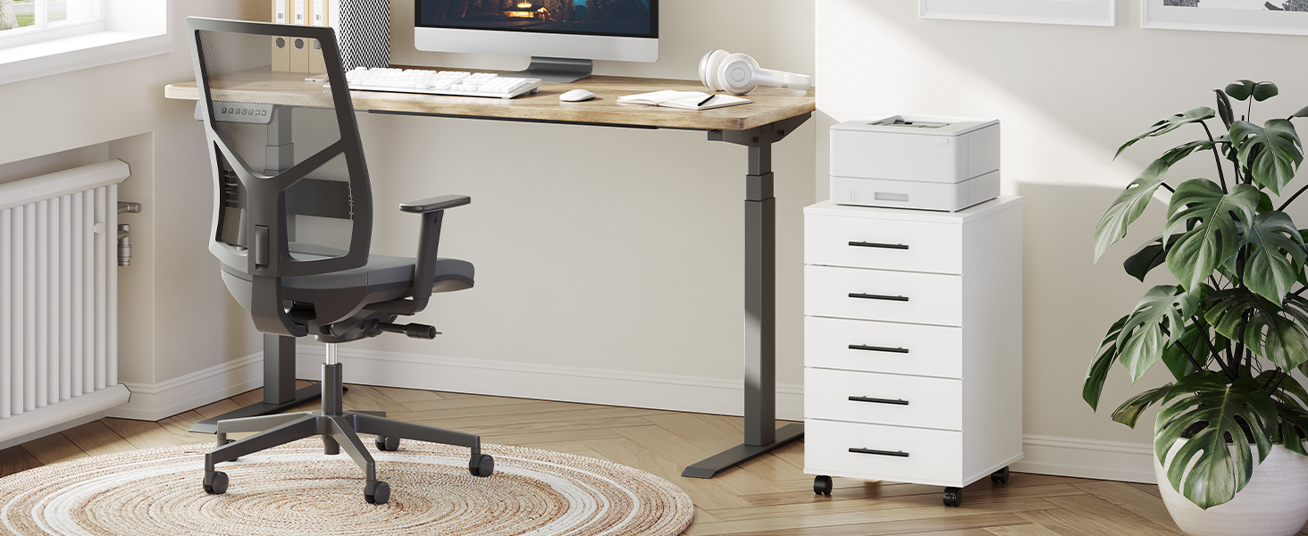 WT05WJ01G1 5 Drawer File Cabinet