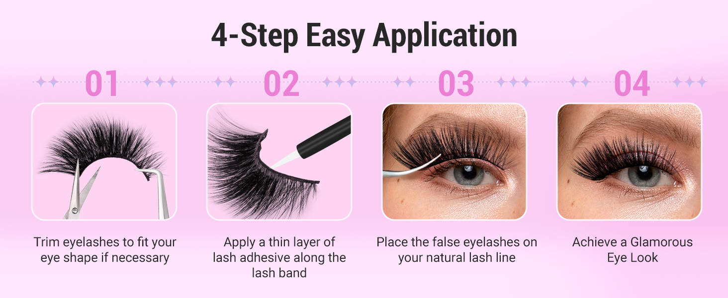 easy fake eyelashes