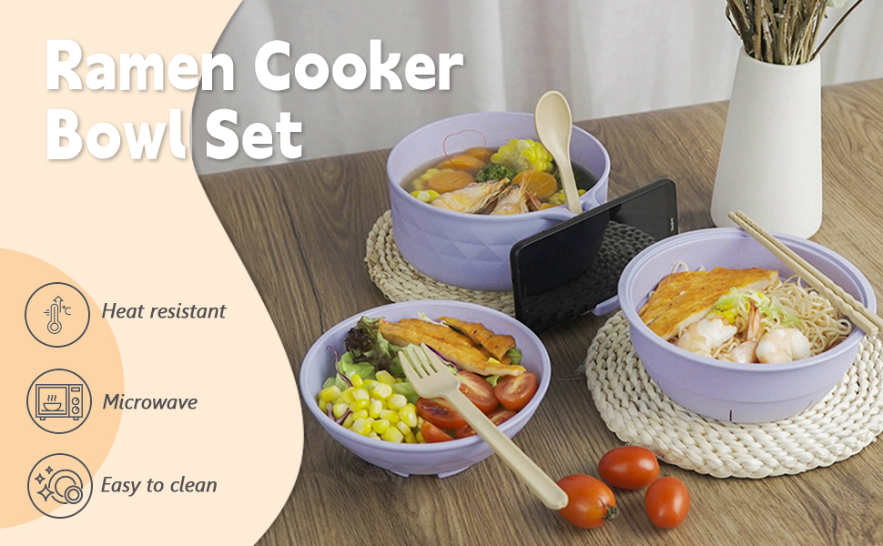 ramen cooker microwave ramen bowl set ramen microwave bowl microwave ramen bowl with lid