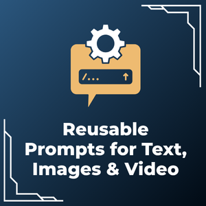 chatgpt prompt templates for text, images, and video