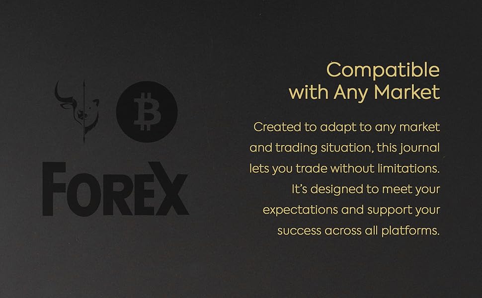 Trading Journal Made for any Market, Forex, Crypto, Stock Market