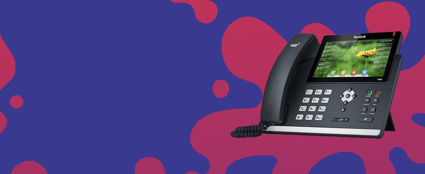 Deskphones with large keys providing accessibility and ease of use for seniors and professionals 