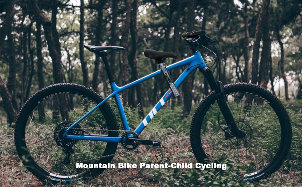 AUTOJARE Kids Bike Seat with Handlebar Combo, Detachable Front Mounted Child