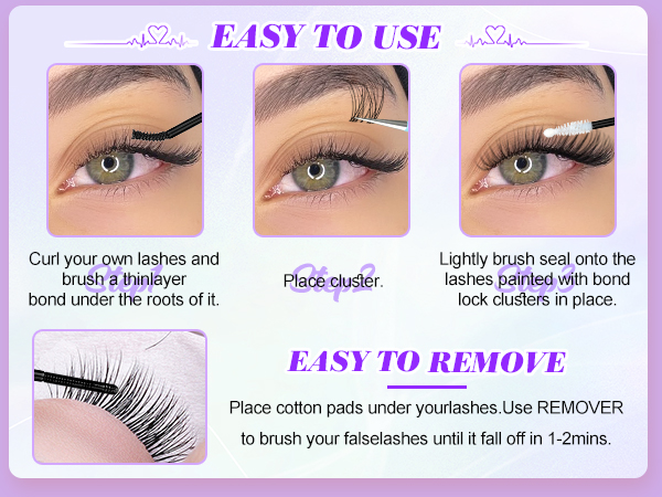 lash clusters