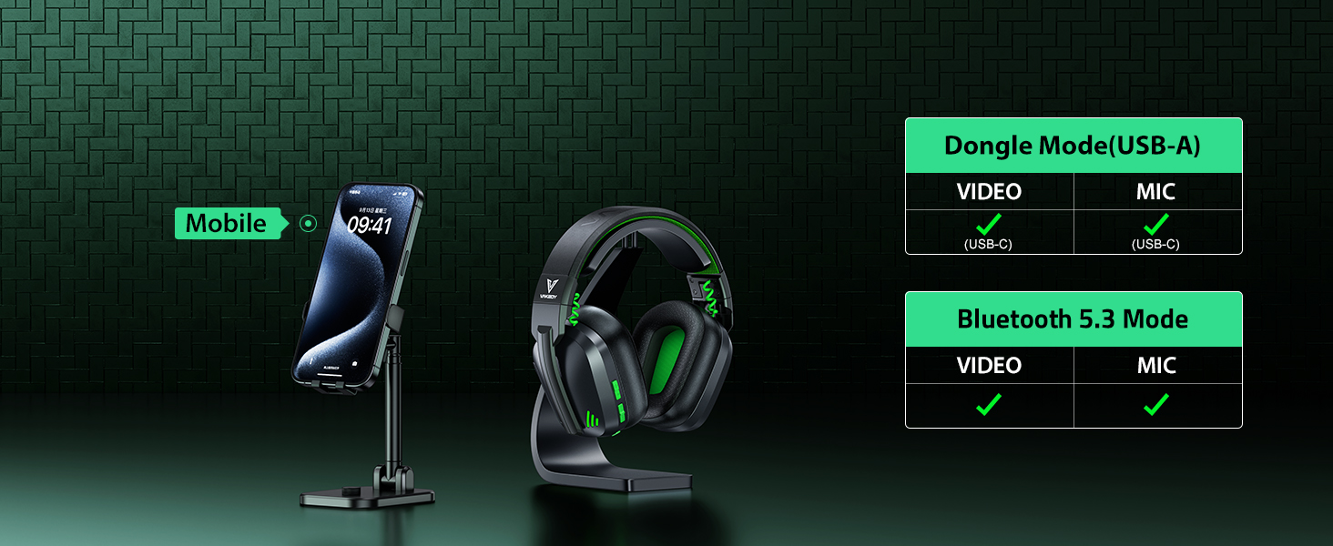 wireless gaming headphones