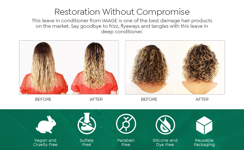 hair treatment leave in conditioner all hair types detangler dry damaged deep moisturizer women