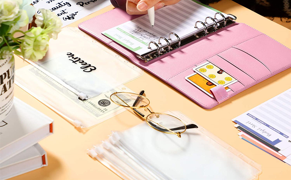 Budget Binder, Budget Binder with Cash Envelopes, Money Organizer for