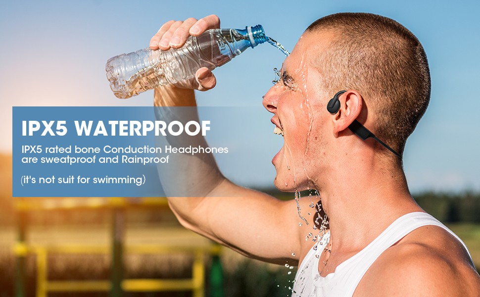 IPX5 waterproof headphones