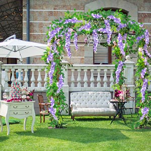 artificial flowers for decoration fake flowers hanging flowers flower garland