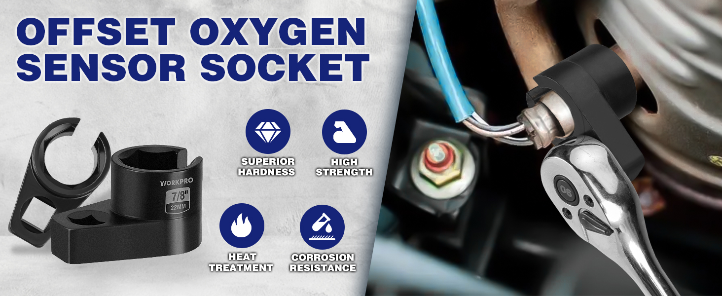 Offset Oxygen Sensor Socket