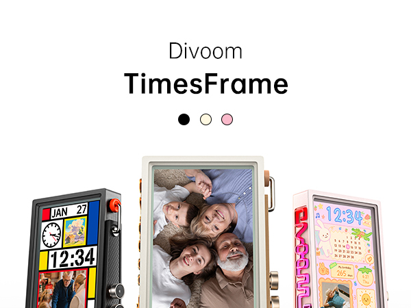 Divoom Times Frame スマートデジタルフォトフレーム 64GB Amazon | Divoom Times Frame スマートデジタルフォトフレーム