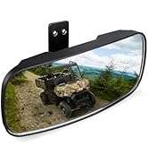 KEMIMOTO UTV Rear View Mirror Compatible with Polaris Ranger 500 570 900 XP 1000 XP/Crew 2017 201...