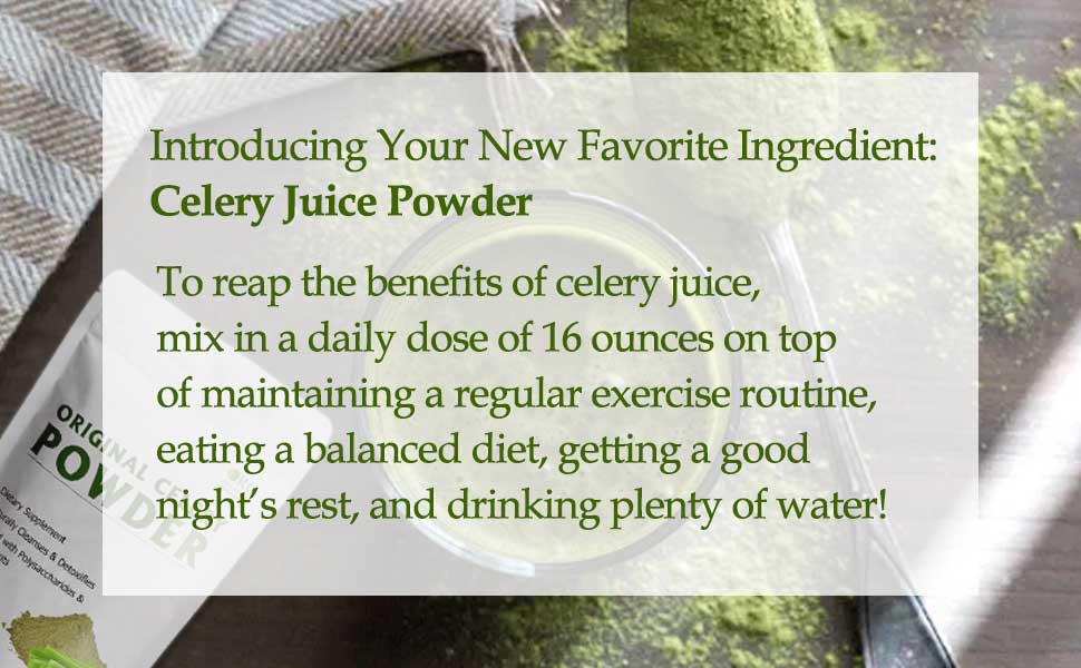 orgnisulmte Celery Powder,100 Natural FreezeDried Celery