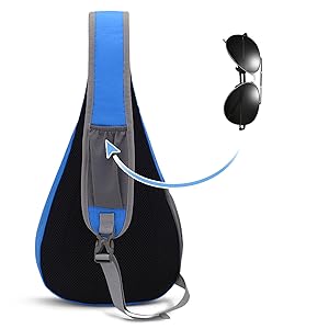 Small Sling Bag for Men Waterfly Crossbody Sling Shoulder Travel Backpack Chest Bag for Women