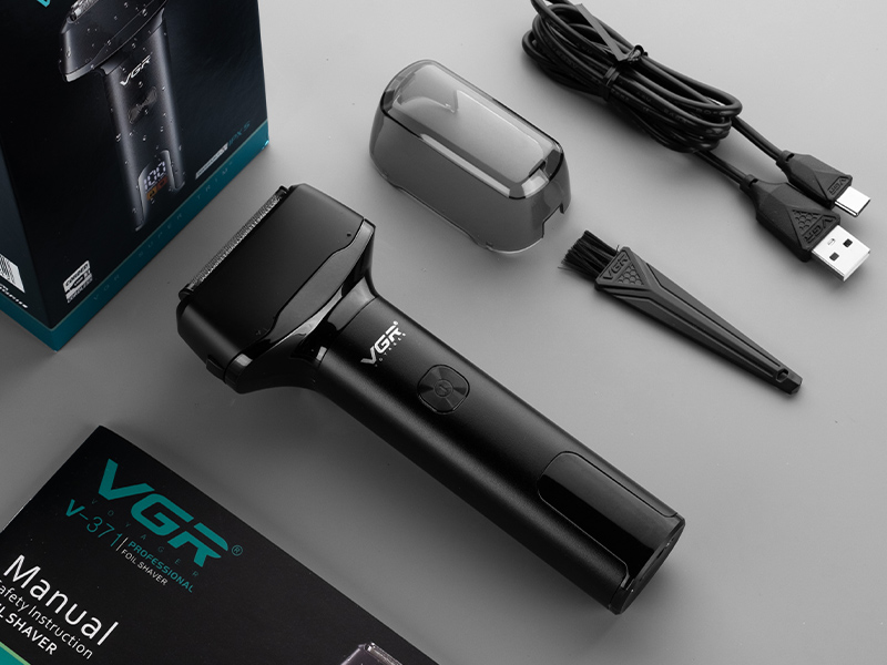 VGR Foil Shaver for Men with PopUp Trimmer IPX5 Waterproof